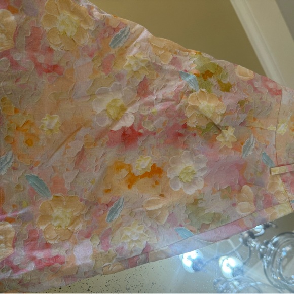 VICI yellow floral shorts - Picture 4 of 7